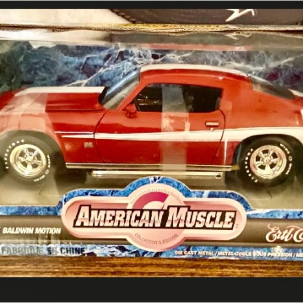 American Muscle 1970 Camaro Baldwin Motion Die-Cast car